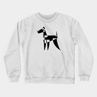 Airedale Terrier. Dog breed silhouette. Build your collection. Crewneck Sweatshirt